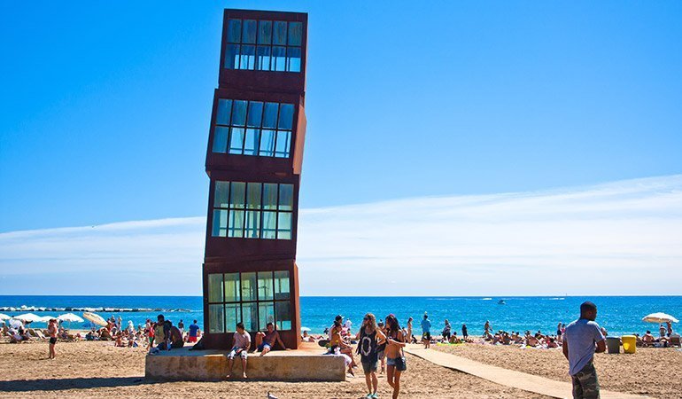 Barcelona Beach attractions