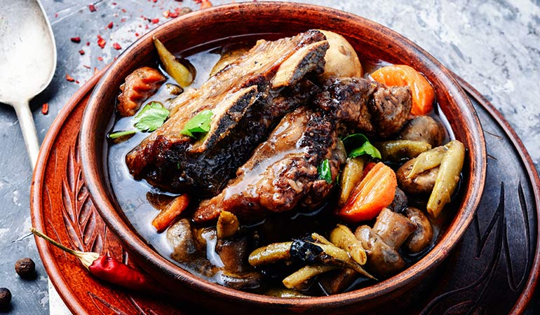 beef bourguinon classic french food