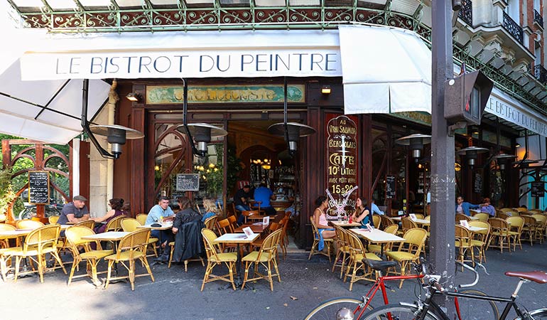 bistrot du peintre french food