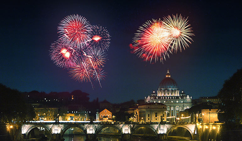 rome events fireworks