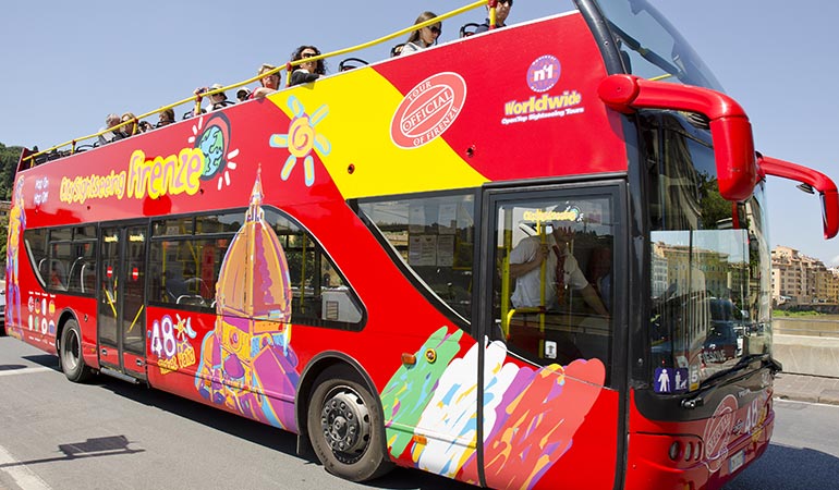 hop on hop off bus florence
