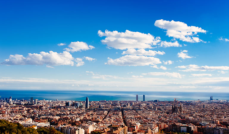 barcelona hacks panoramic view