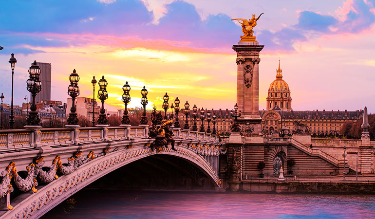 Paris pont Alexandre iii