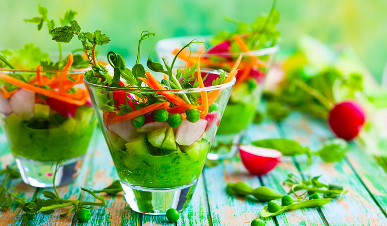 healthy organic food