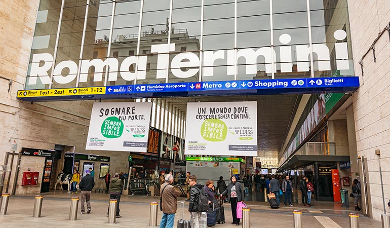 train travel from rome to florence Roma termini 