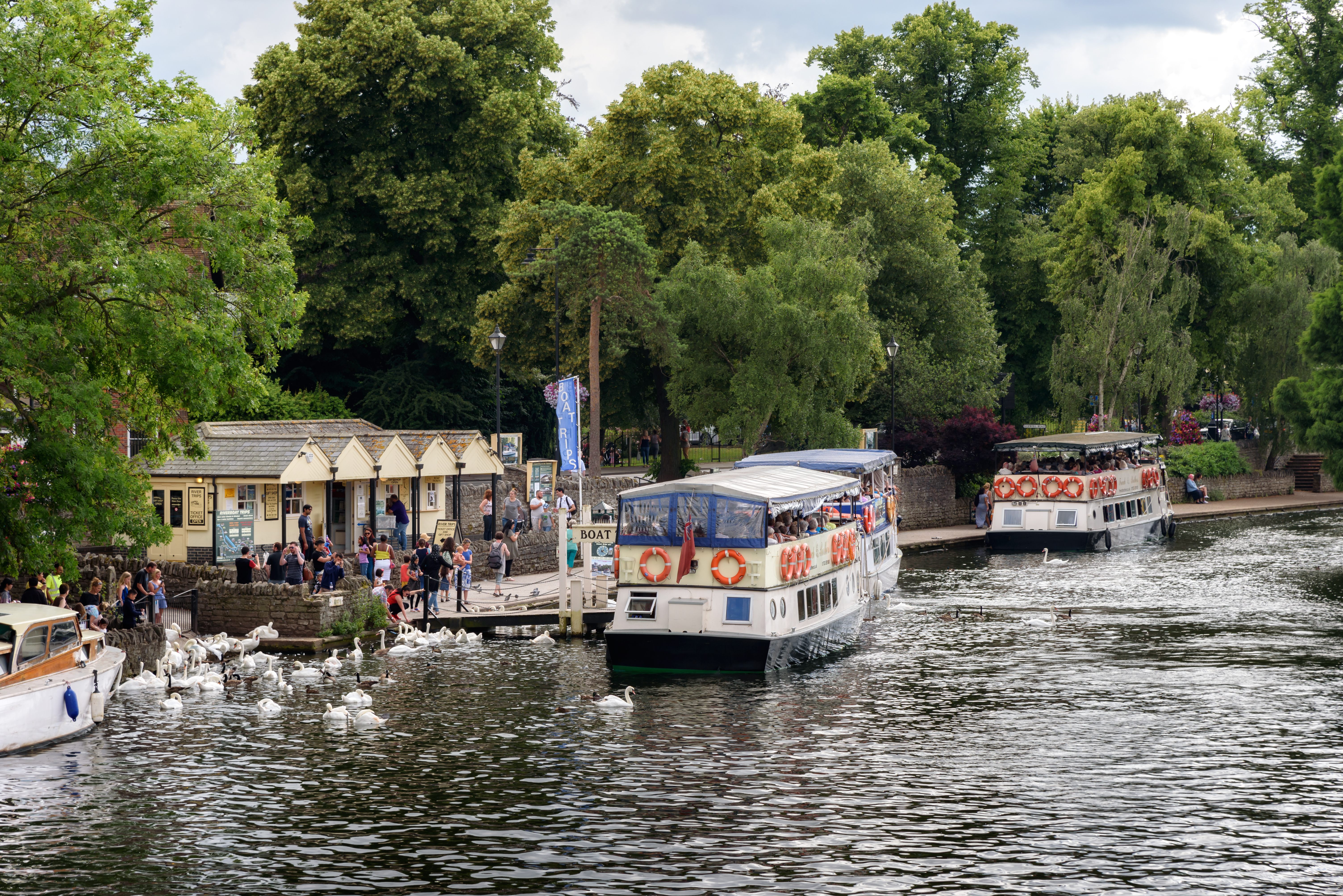 Cruise boat on the River Thames