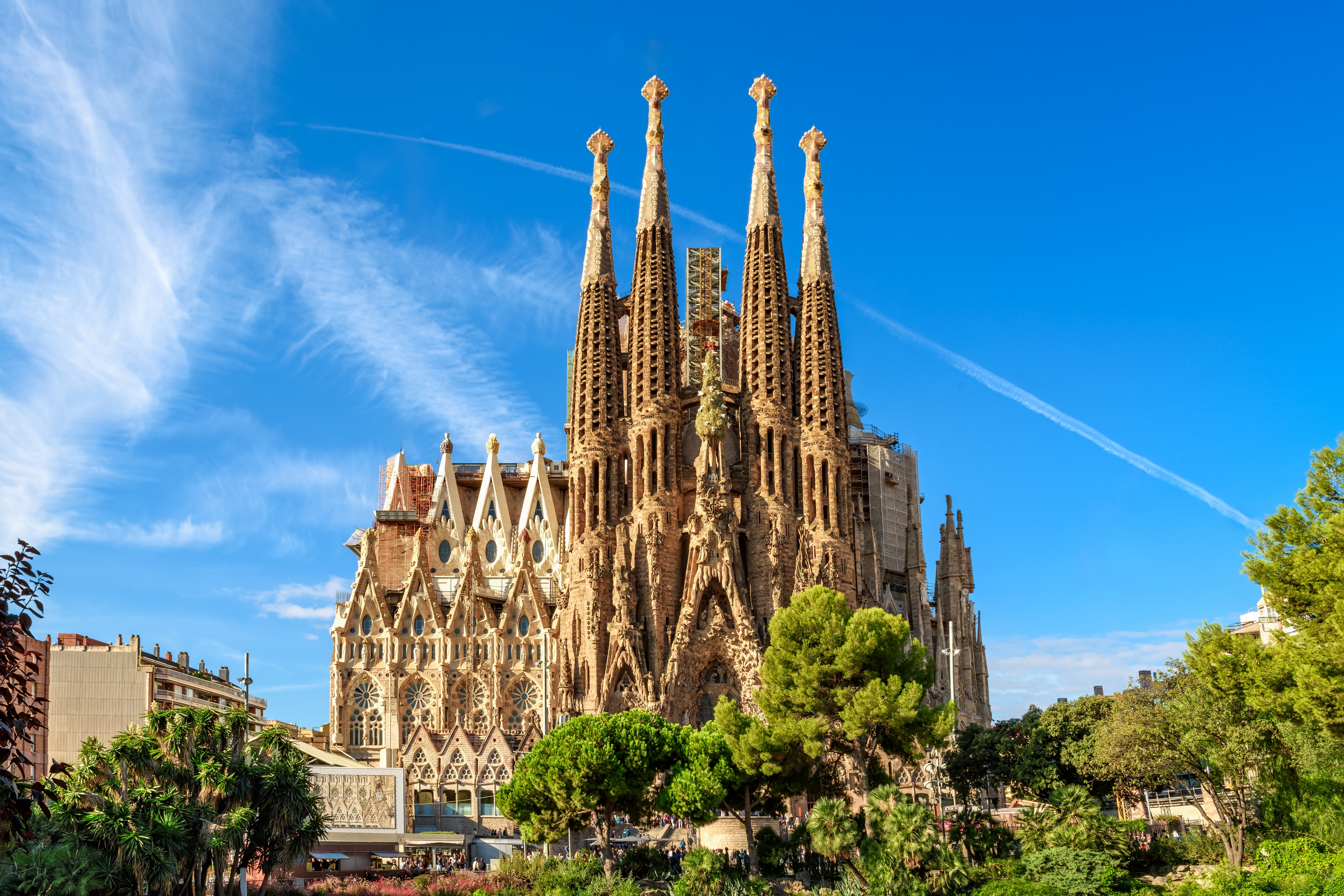 Sagrada Familia in Barcelona, Spain