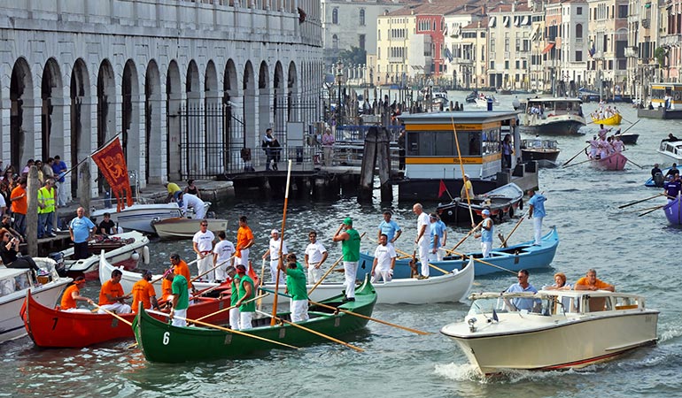 italian festivals Feast of the Ascension Venice regatta