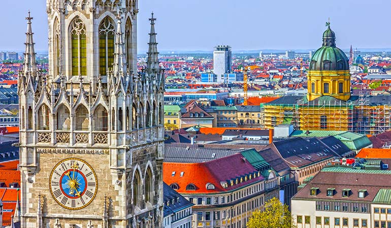 europe with kids Munich