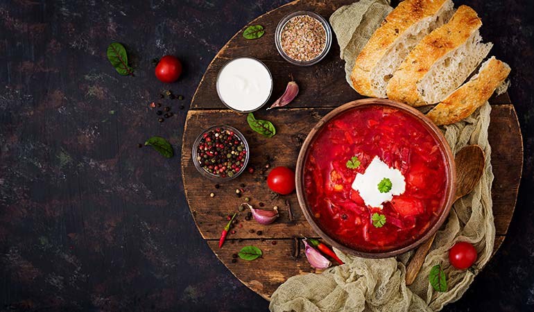 typical russian food World Cup 2018