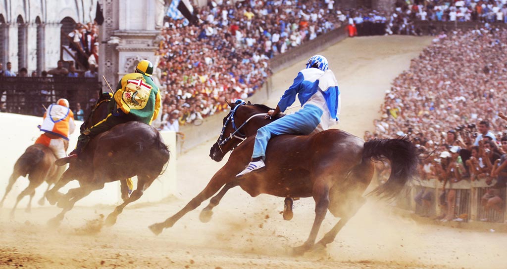 palio horse race Siena 2019  