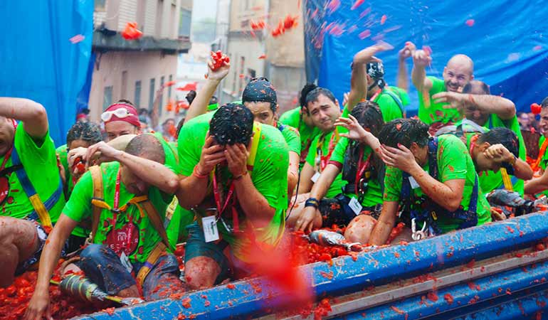 tomato throwing festival la tomatina tickets