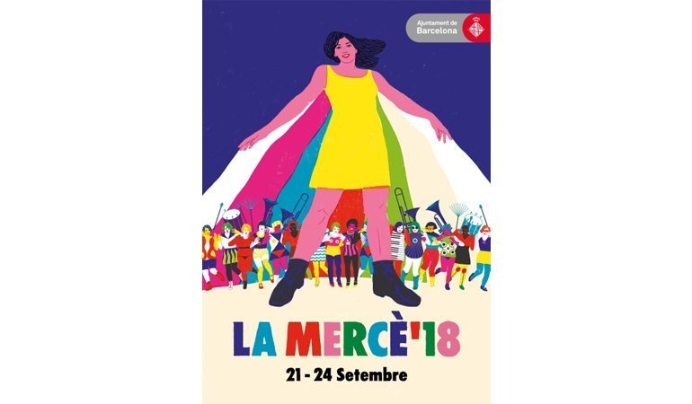 la merce barcelona 2018  poster