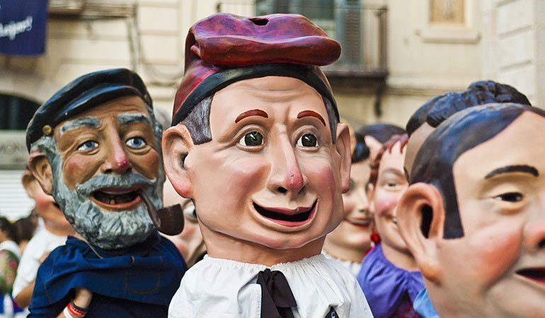 la merce festival barcelona Capgrossos