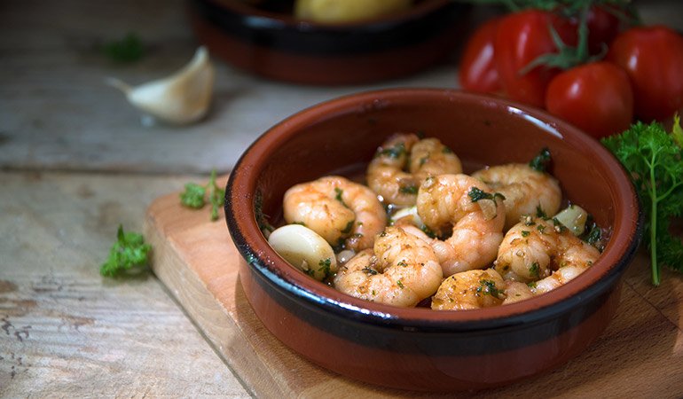 Gambas al Ajillo