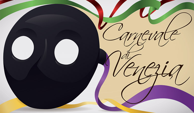 Venetian mask Moretta Servetta muta