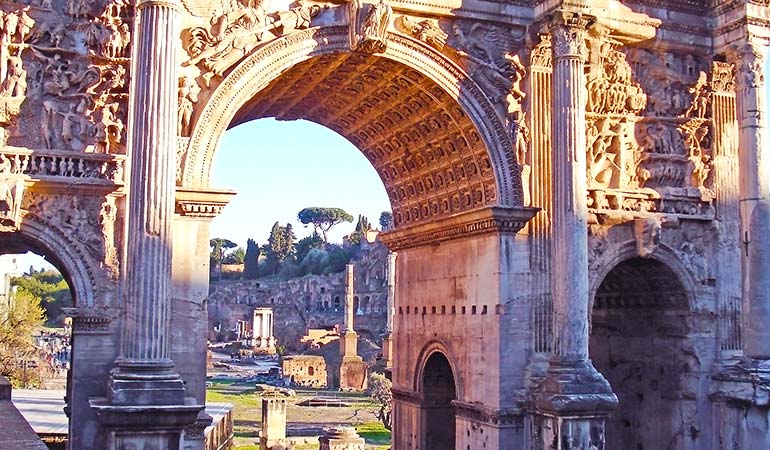 roman forum all you need to know Arch of Septimius Severus