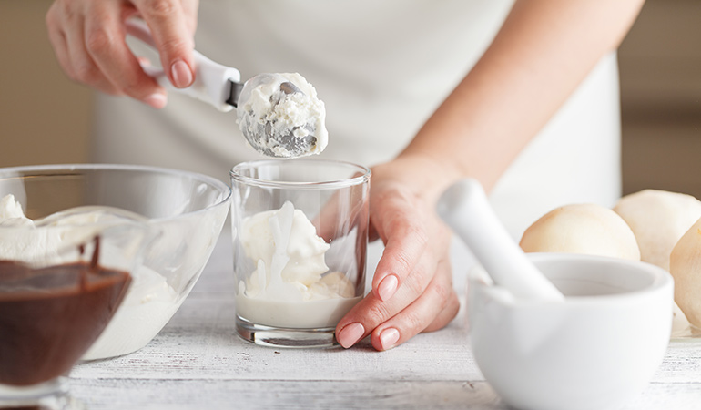 best pub food London homemade ice cream