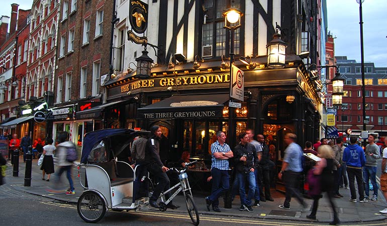 best gastropubs in London 2019 the three grey hounds