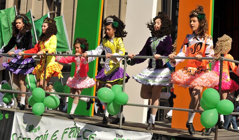irish dancers