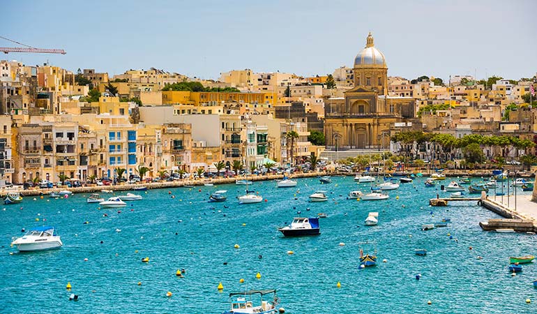 Valletta Malta Easter holidays in Europe