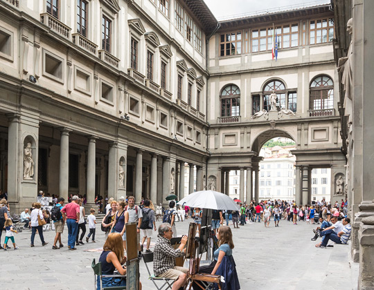Uffizi Gallery in Florence