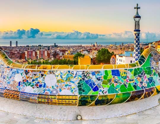 Entrance of Park Guell