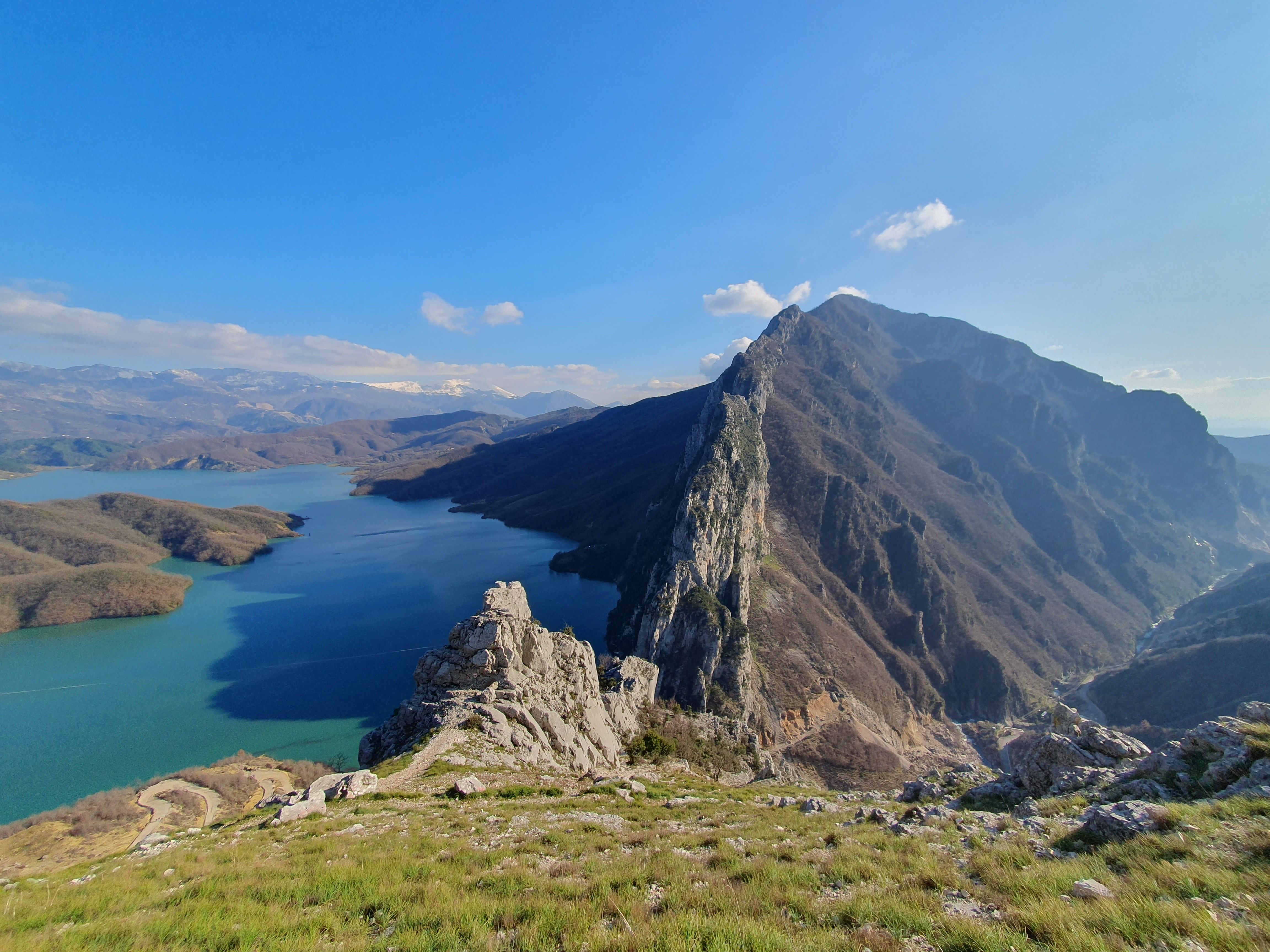 Lake Bovilla and Gamti Mountain