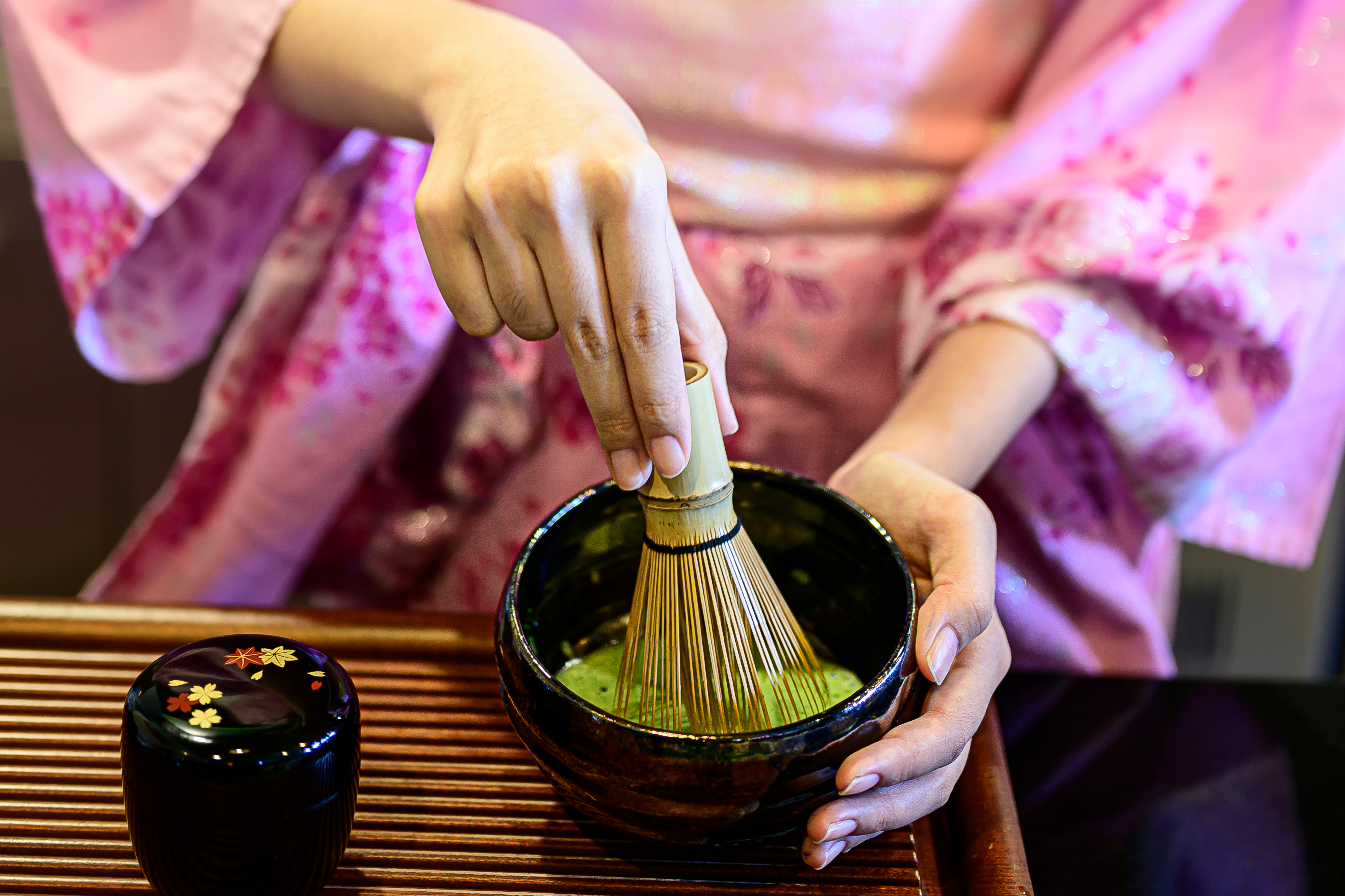 Trying Authentic Matcha Lattes in Uji
