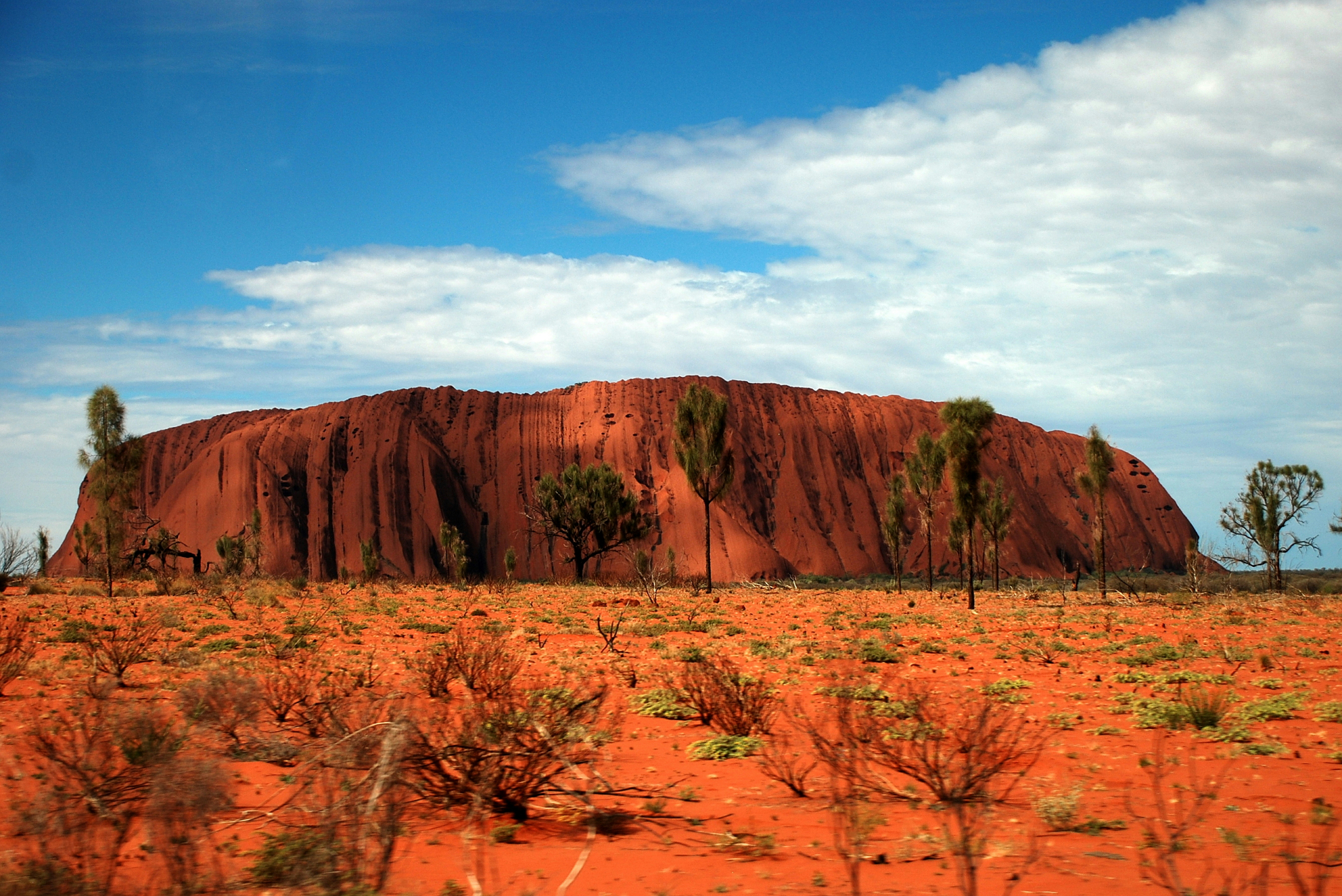 Visiting Uluru Rock