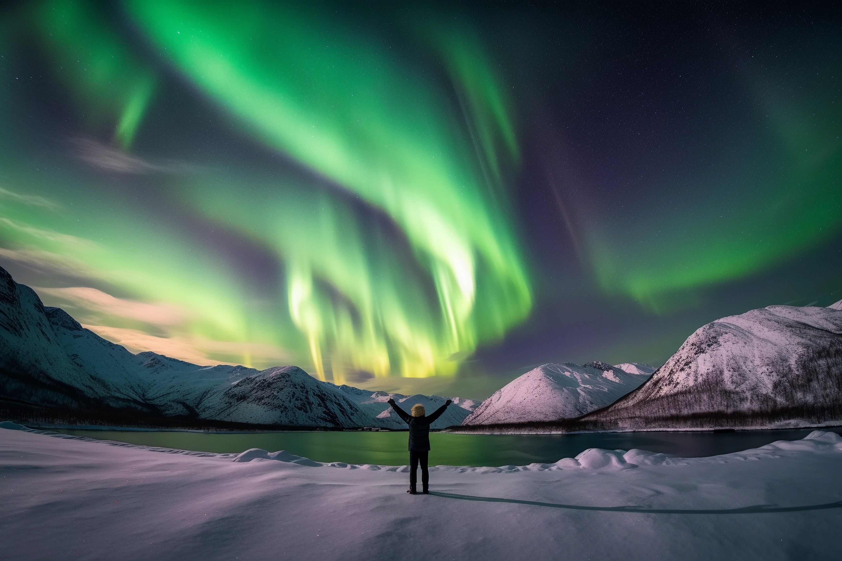 Seeing the Northern Lights in the Arctic Circle