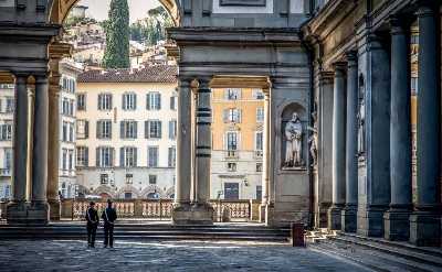 inside uffizi
