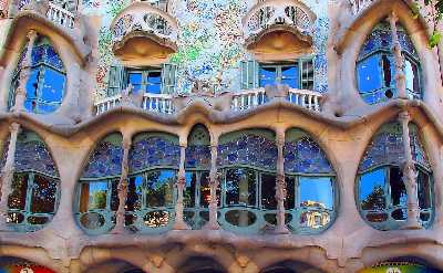 Casa Batllò window