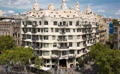Casa Mila outside view