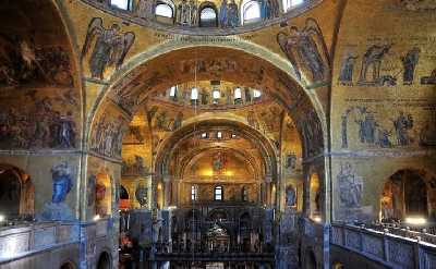 Golden St Mark Basilica