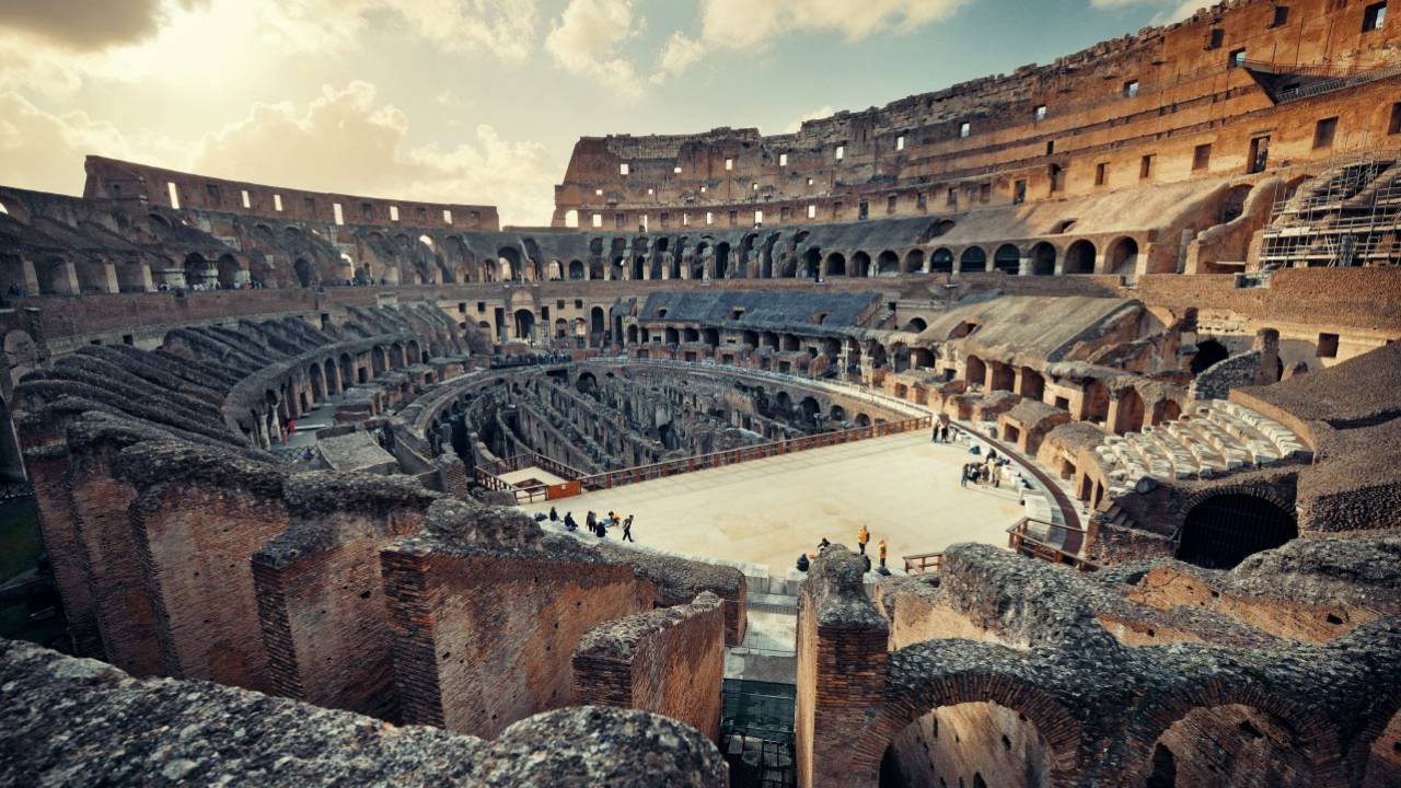 Colosseum inside