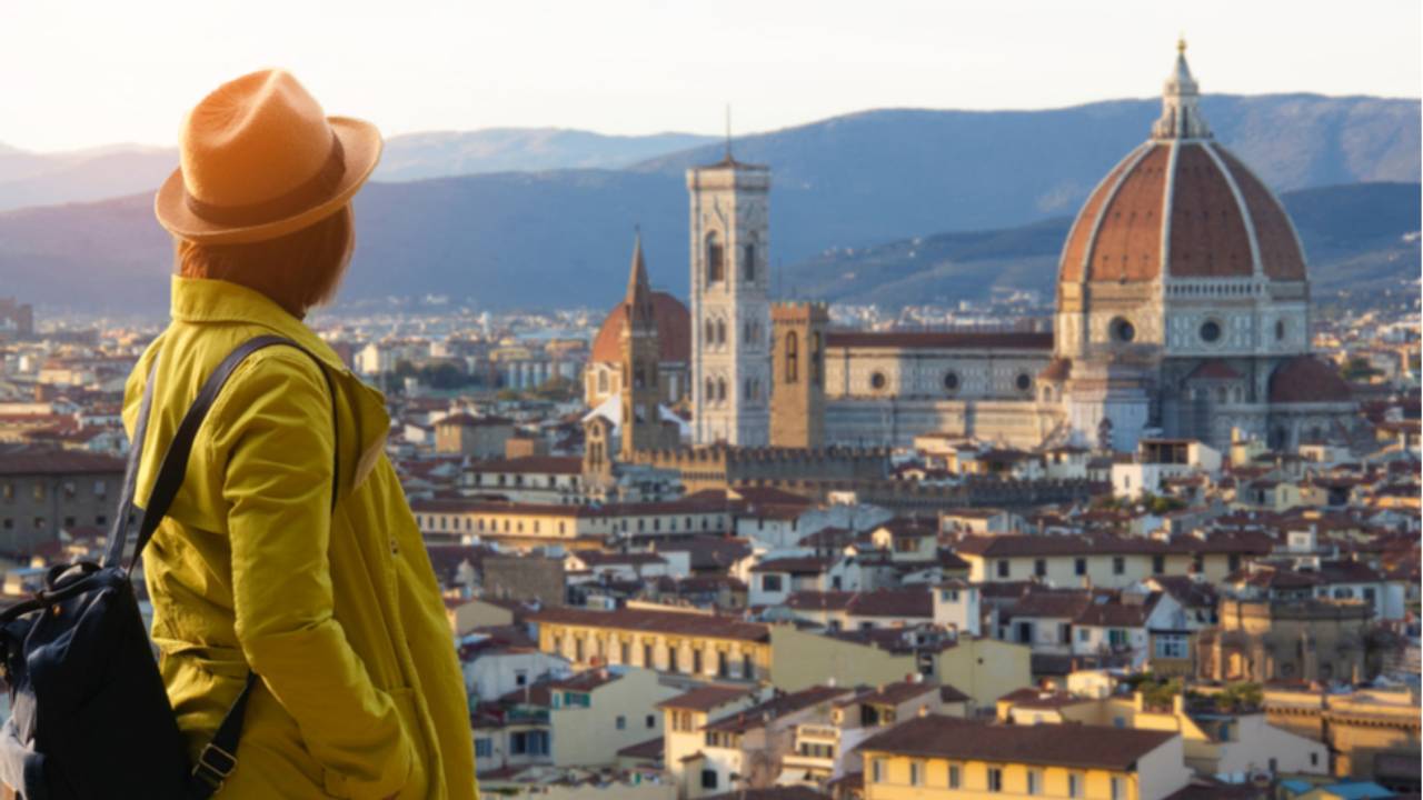 Florence Walking Tour Tourist