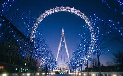 London eye christmas