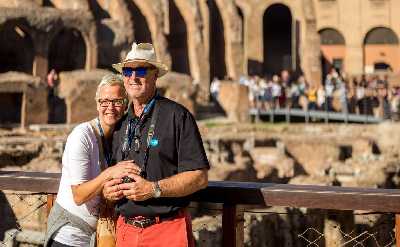 Colosseum Ticket couple tourists