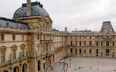 Louvre Museum cortyard