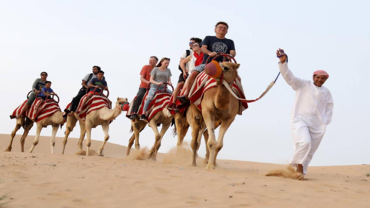 Camel Riding Desert