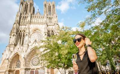 cathedral in Reims city