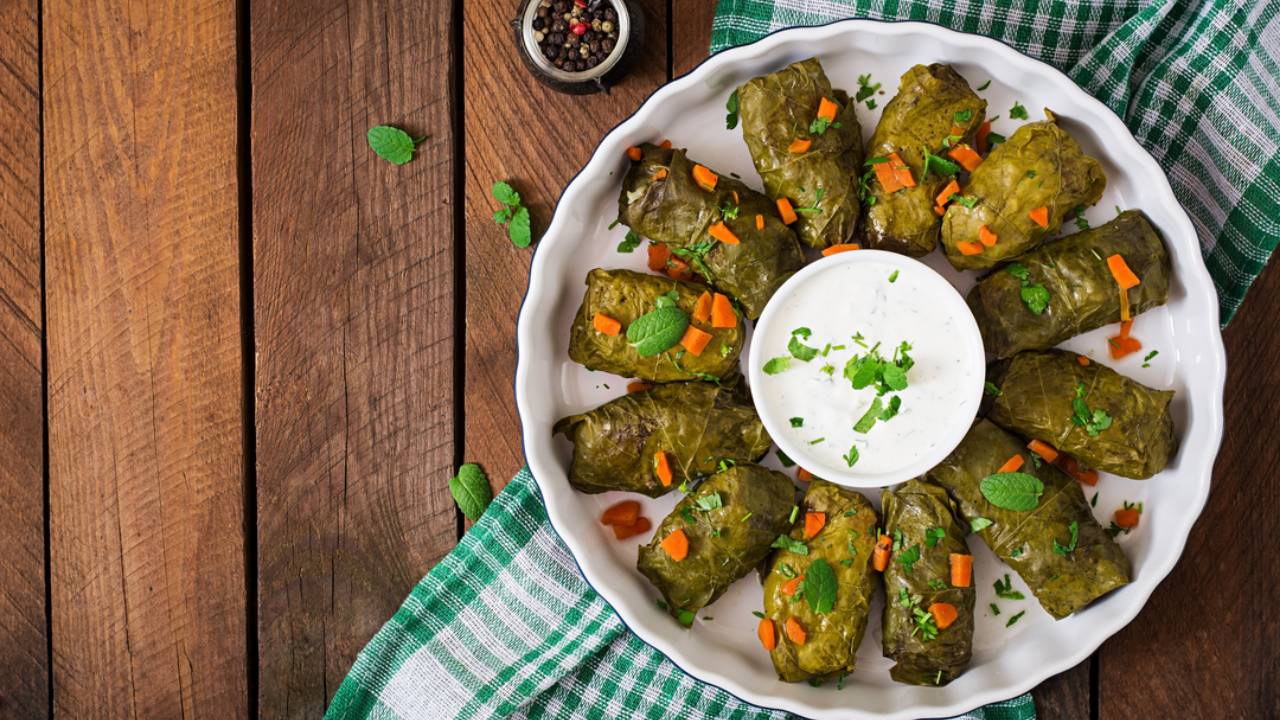 Stuffed Vine Leaves