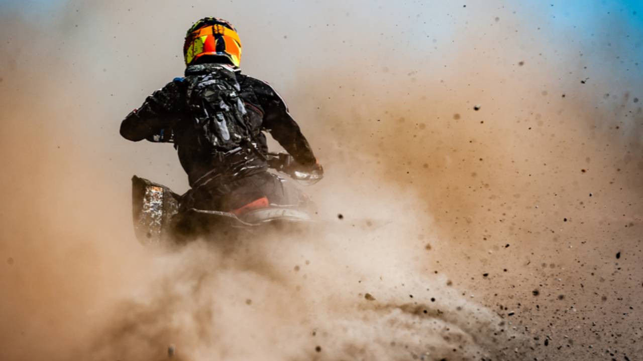 Dubai Desert biker quad