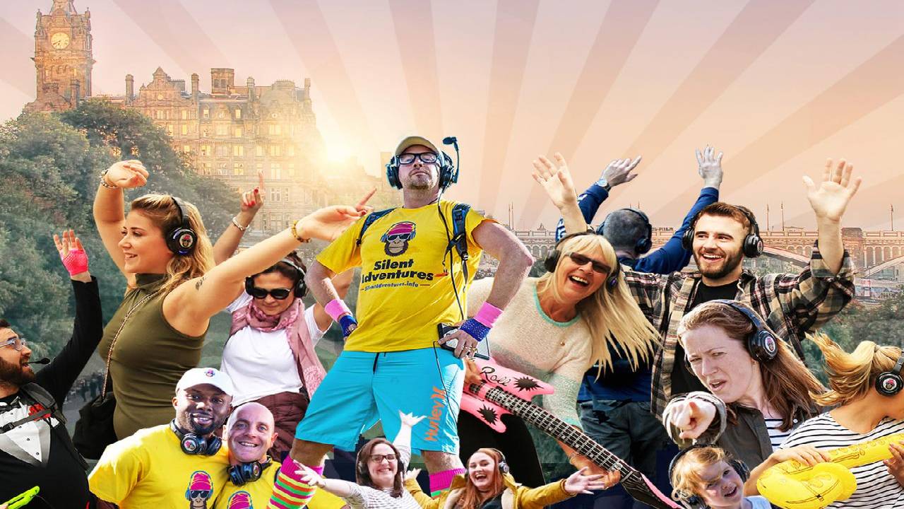 A Silent Disco Adventure in Edinburgh