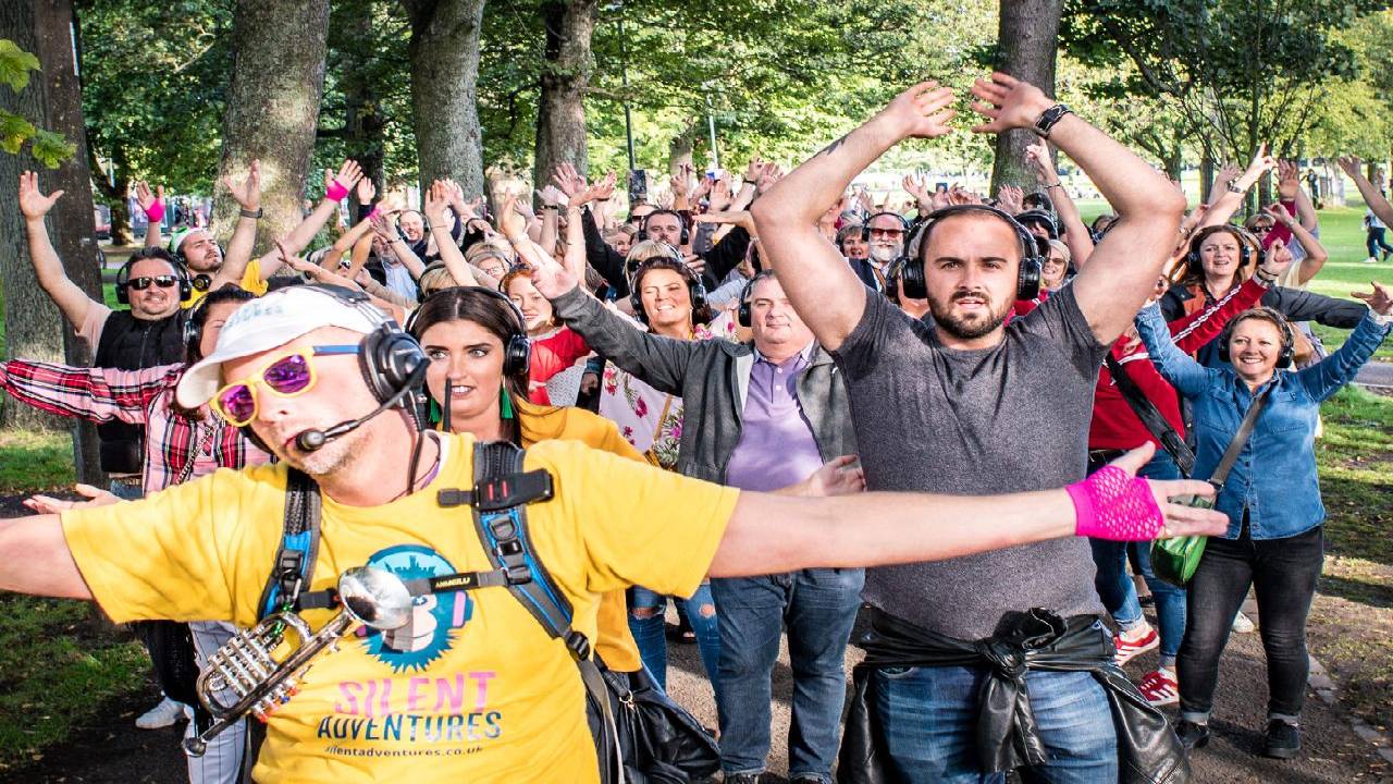 A Silent Disco Adventure in Edinburgh