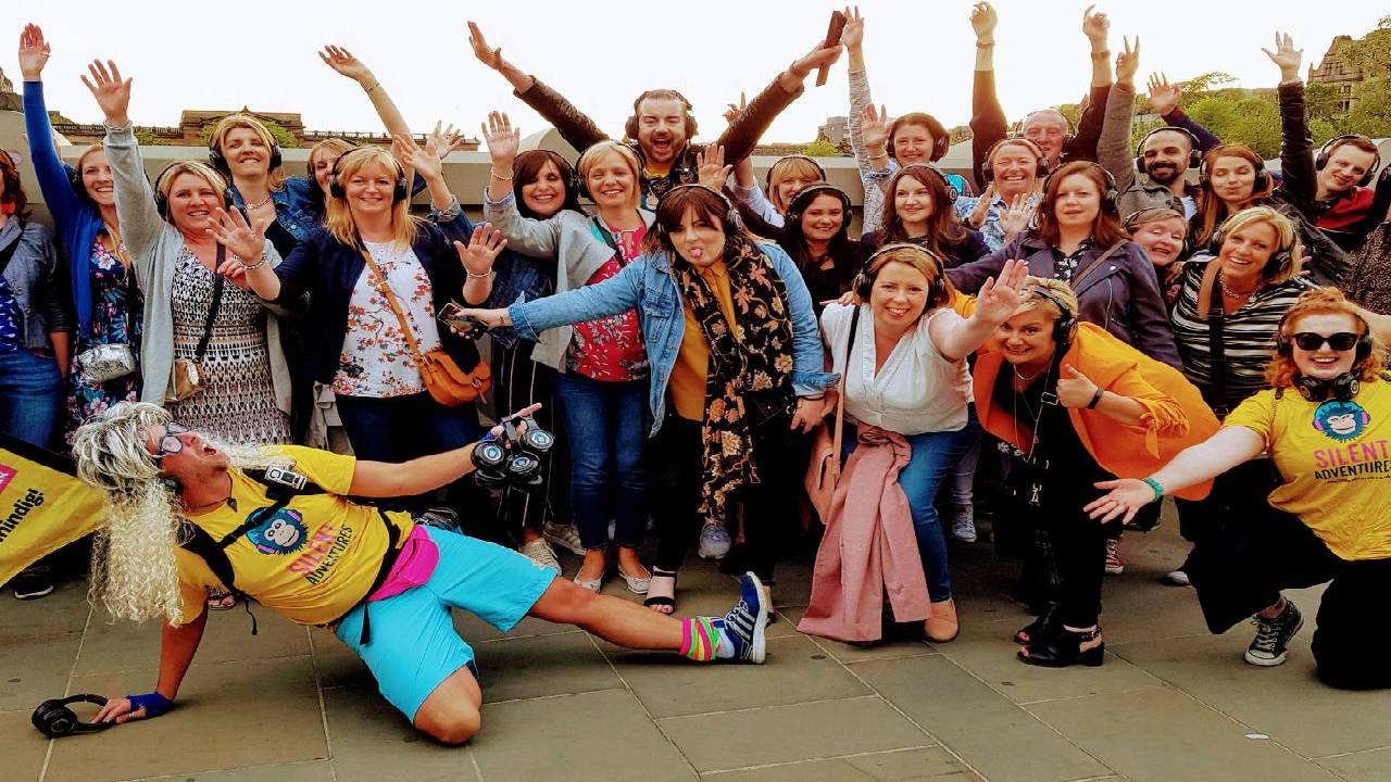 A Silent Disco Adventure in Edinburgh