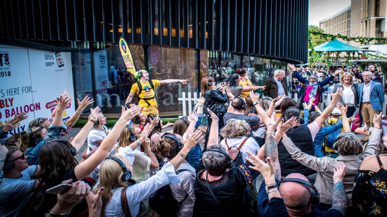 A Silent Disco Adventure in Edinburgh