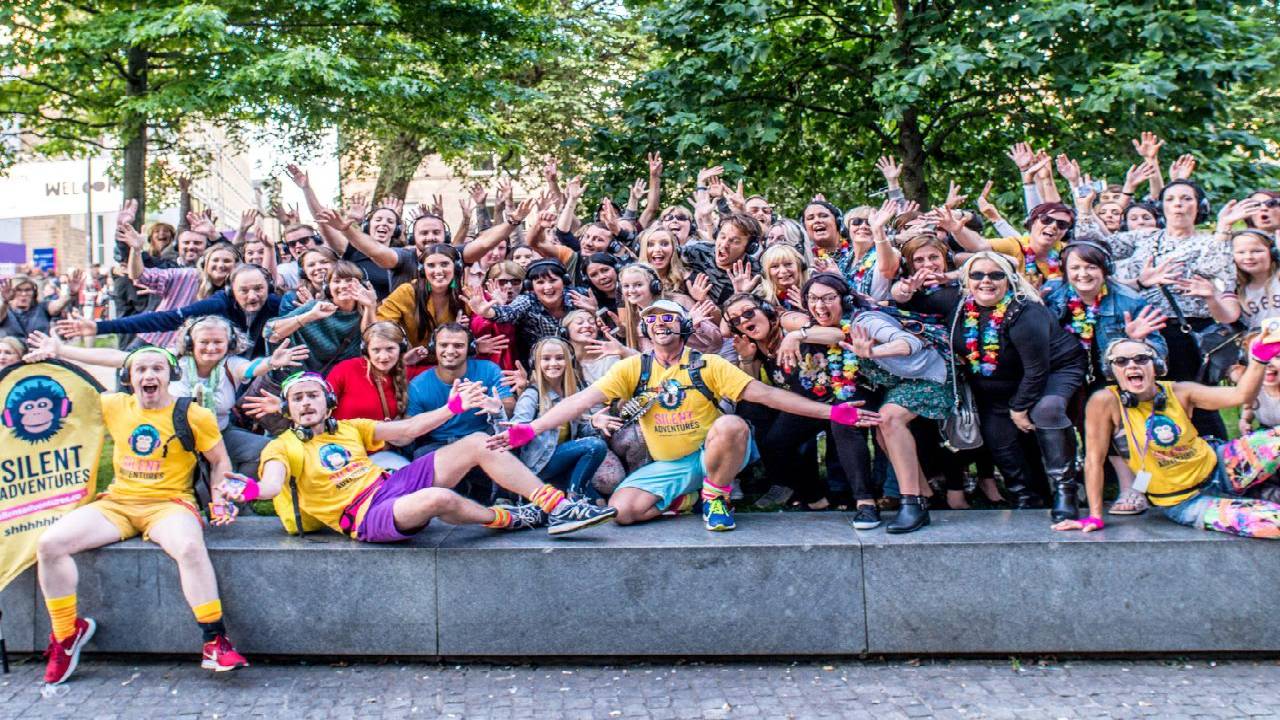 A Silent Disco Adventure in Edinburgh