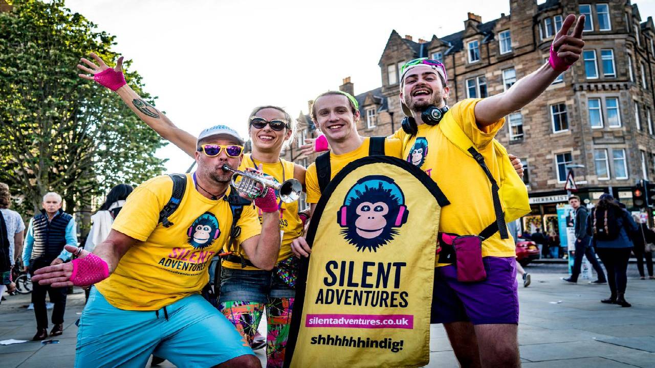 A Silent Disco Adventure in Edinburgh